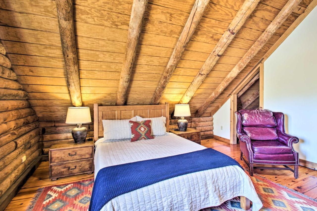 Cozy Log Cabin Getaway With Fire Pit And 3 Acres! Ruckersville 外观 照片