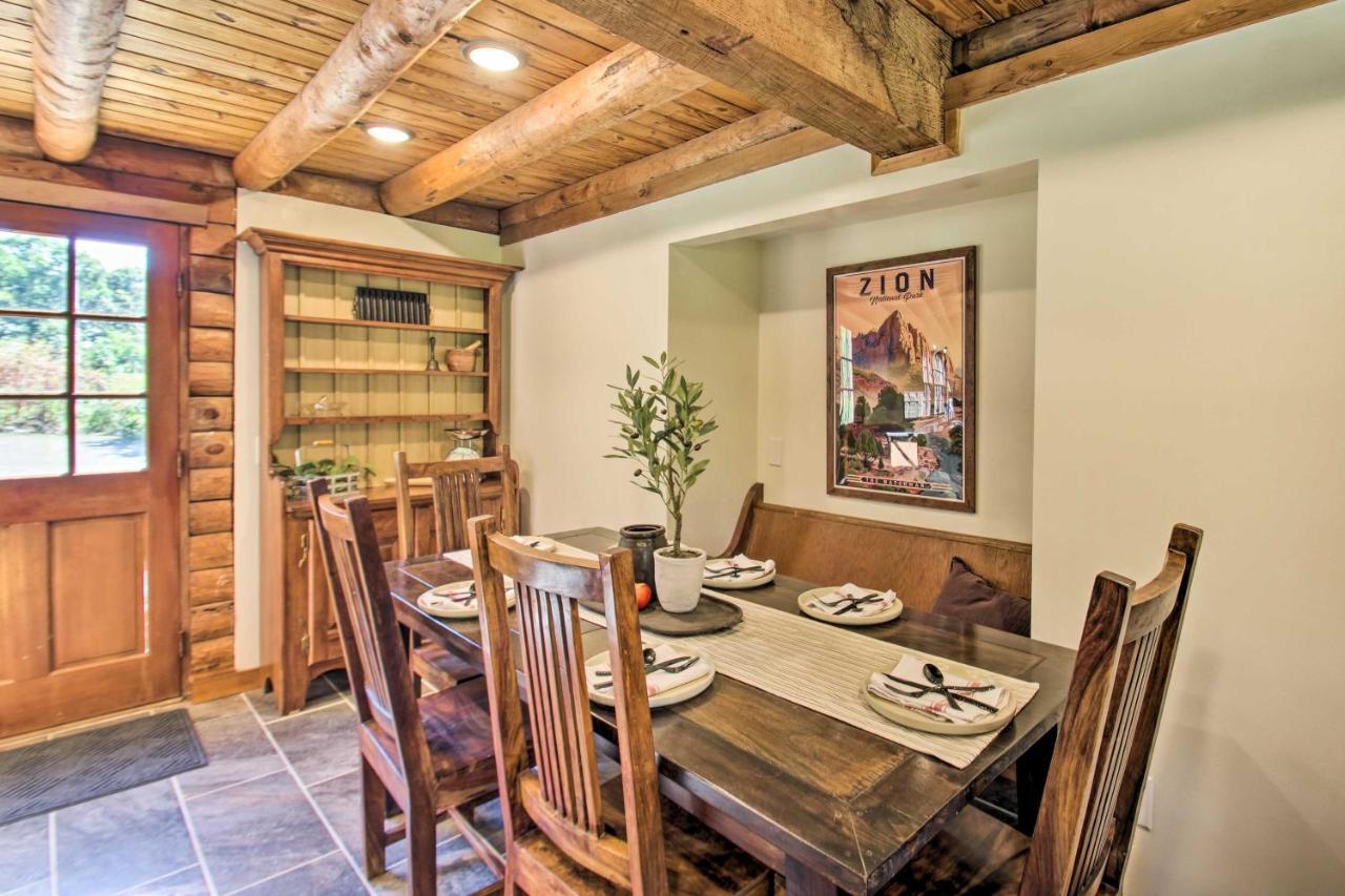 Cozy Log Cabin Getaway With Fire Pit And 3 Acres! Ruckersville 外观 照片