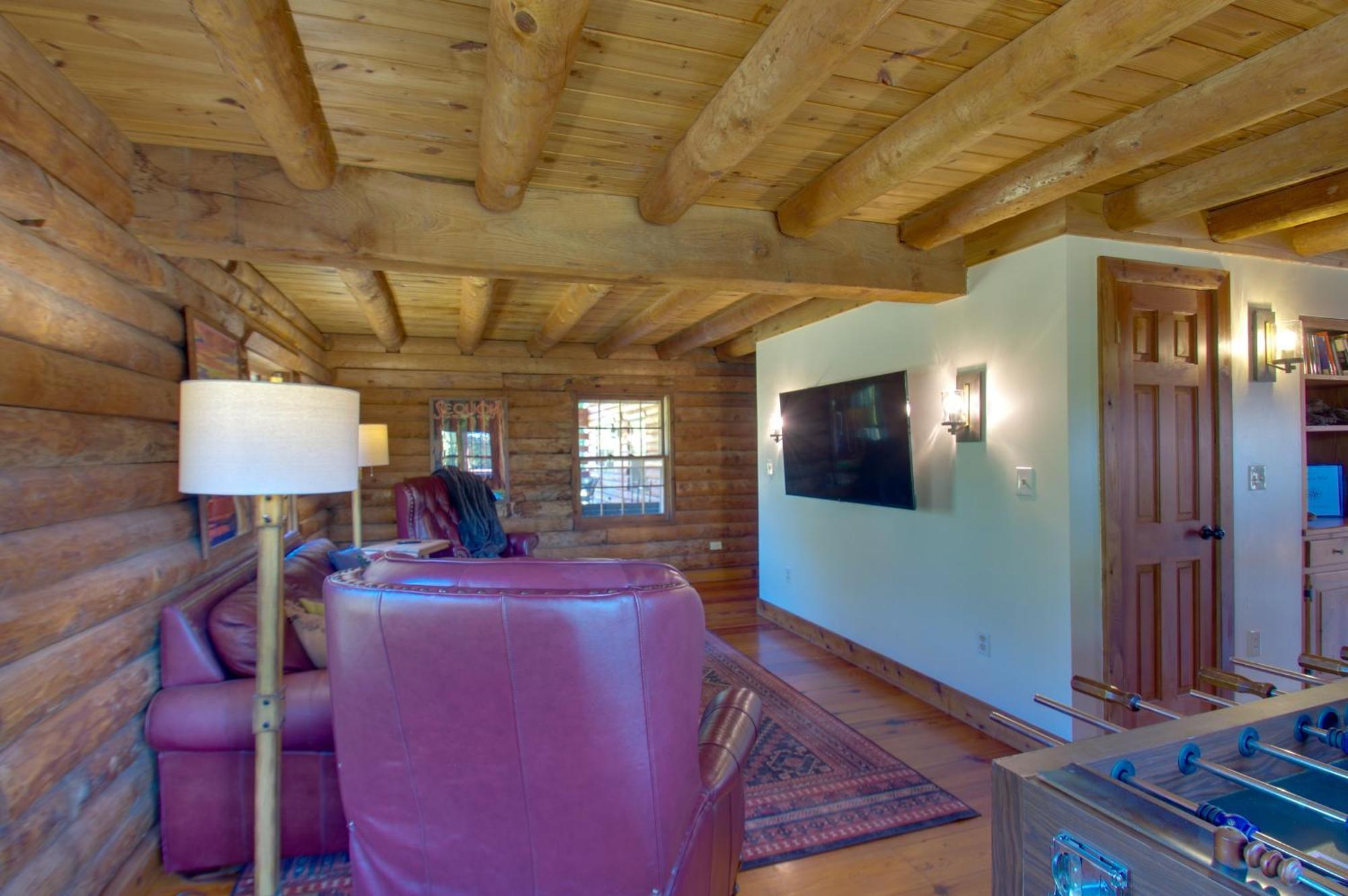 Cozy Log Cabin Getaway With Fire Pit And 3 Acres! Ruckersville 外观 照片